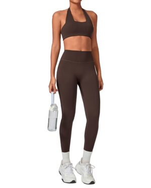 Wholesale Scrunch Back Yoga Set