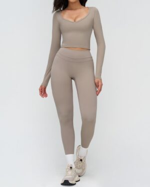 Wholesale Open Back Yoga Set