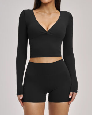Wholesale Women's Minimal Style Activewear Set