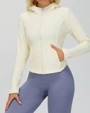 Wholesale Fleece Hooded Jacket