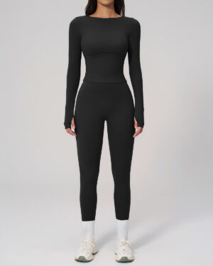 Wholesale Women's Mesh Activewear Set