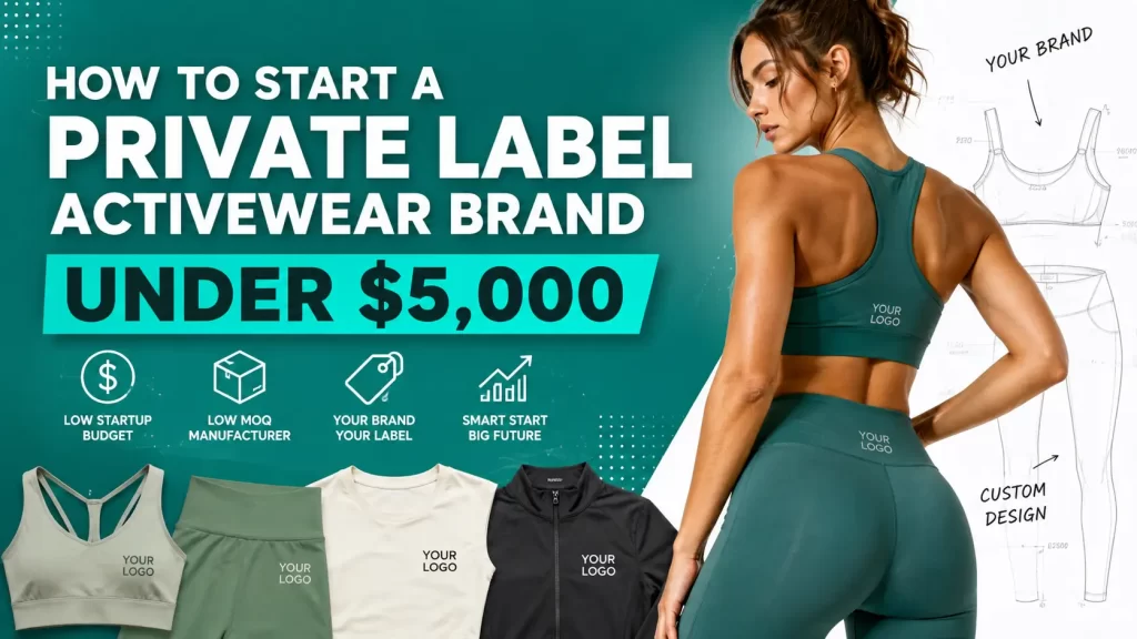 How to Create a Private Label Activewear Brand Under $5,000